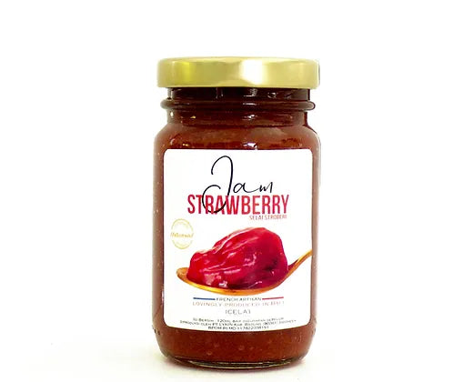 Icelab Strawberry Jam - Natural Artisanal Spreadable Fruit - Preserve
