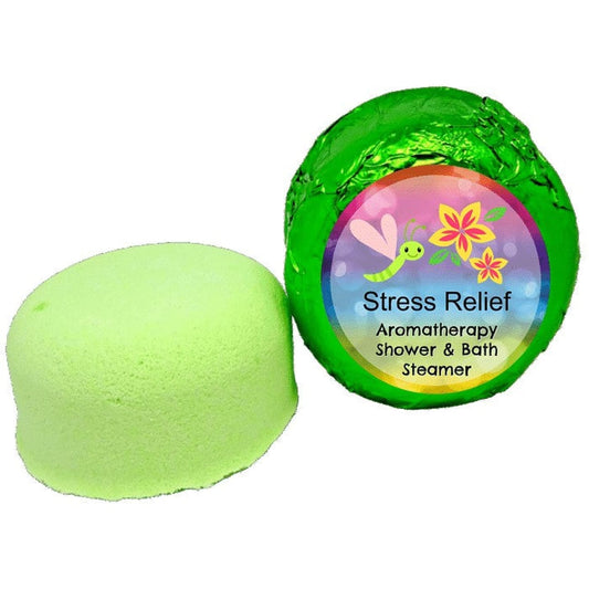 Stress Relief Aromatherapy Shower & Bath Steamer VEGAN Rock Chocs 