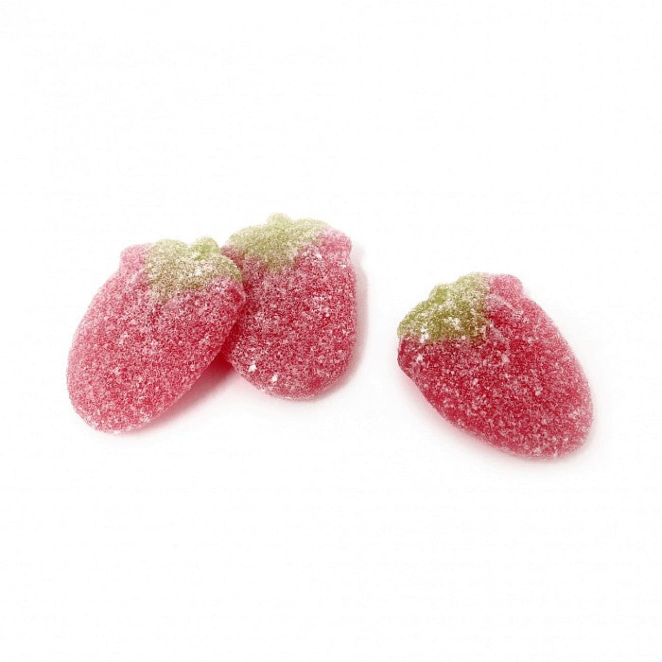 Vegan Fizzy Strawberries Sweets Rock Chocs 