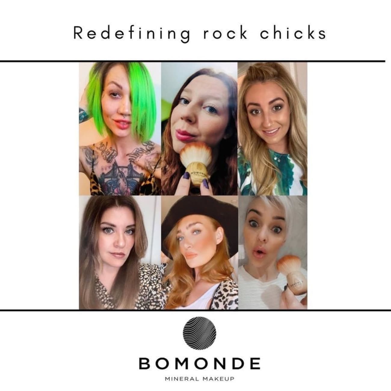 Vegan Mineral foundation - 100% Natural Rock Chocs 