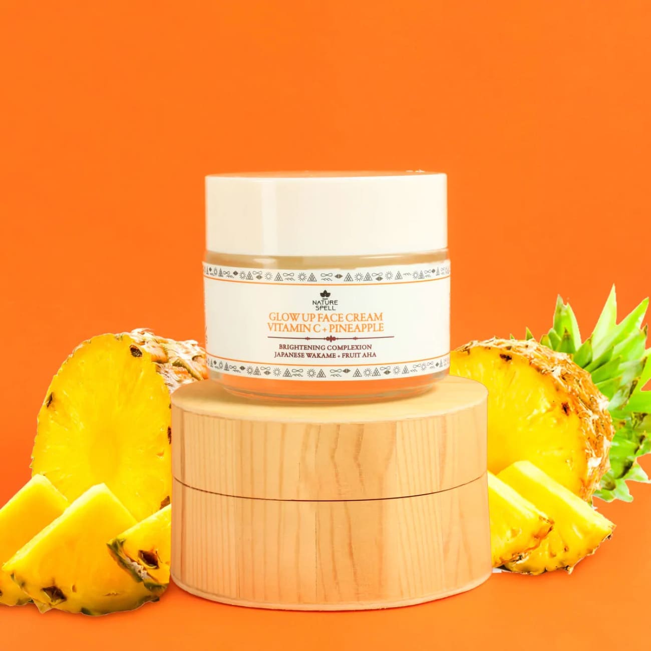 Vitamin C & Pineapple Glow Up Face Cream Rock Chocs 