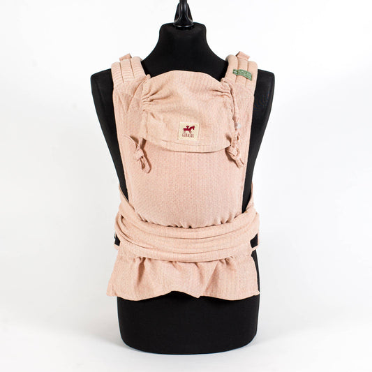 Baby carrier MySol Plant Dyed Avocado, eco,