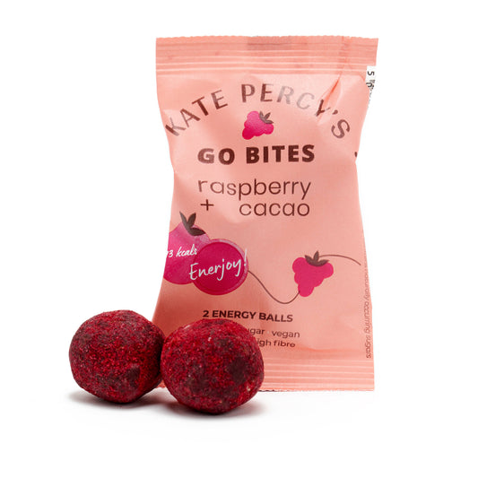 Kate Percy's Go Bites Raspberry & Cacao - 1 x 12