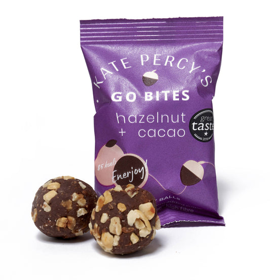 Kate Percy's Go Bites Hazelnut & Cacao