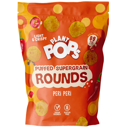 Peri Peri Puffed Supergrain Rounds (Sharing Bag 70g)  arriving soon at Rock Chocs
