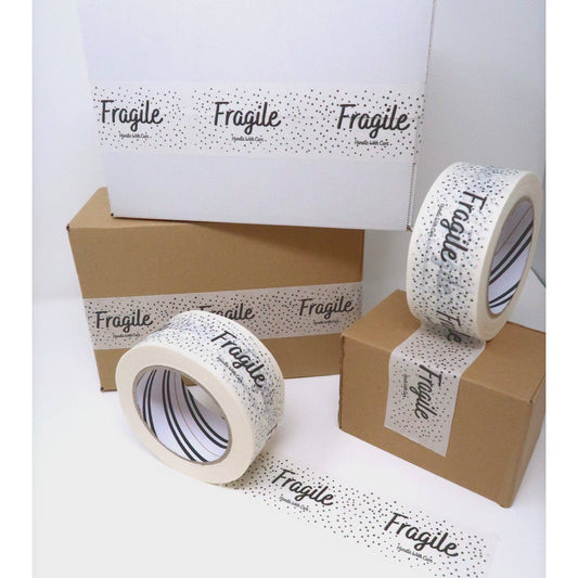 Fragile Paper Tape 48mm - Eco Friendly Packaging Tape